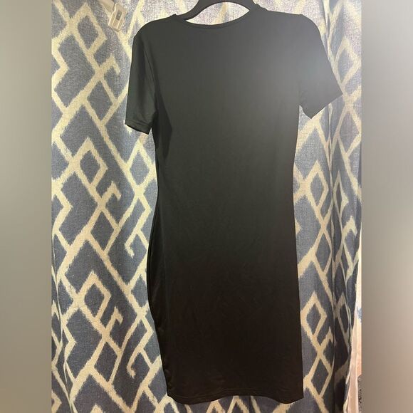 NWT SHEIN basics black dress size M - Picture 6 of 6